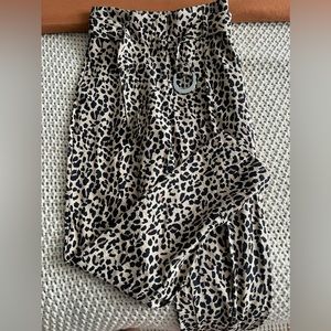 Cheetah print pant from Zara
